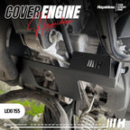 Hayaidesu ENGINE COVER Pelindung Bawah Mesin Motor Yamaha LEXI 155