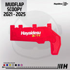 Hayaidesu Mud Flap New SCOOPY (2021-2025) Penahan Lumpur - Premium