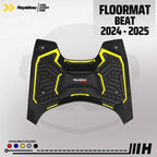 Hayaidesu Honda Beat (2024 - 2025) Street/Deluxe/CBS Karpet Motor Floor Mat - Premium Quality