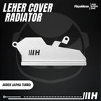 Hayaidesu Yamaha AEROX ALPHA TURBO Cover Leher Radiator