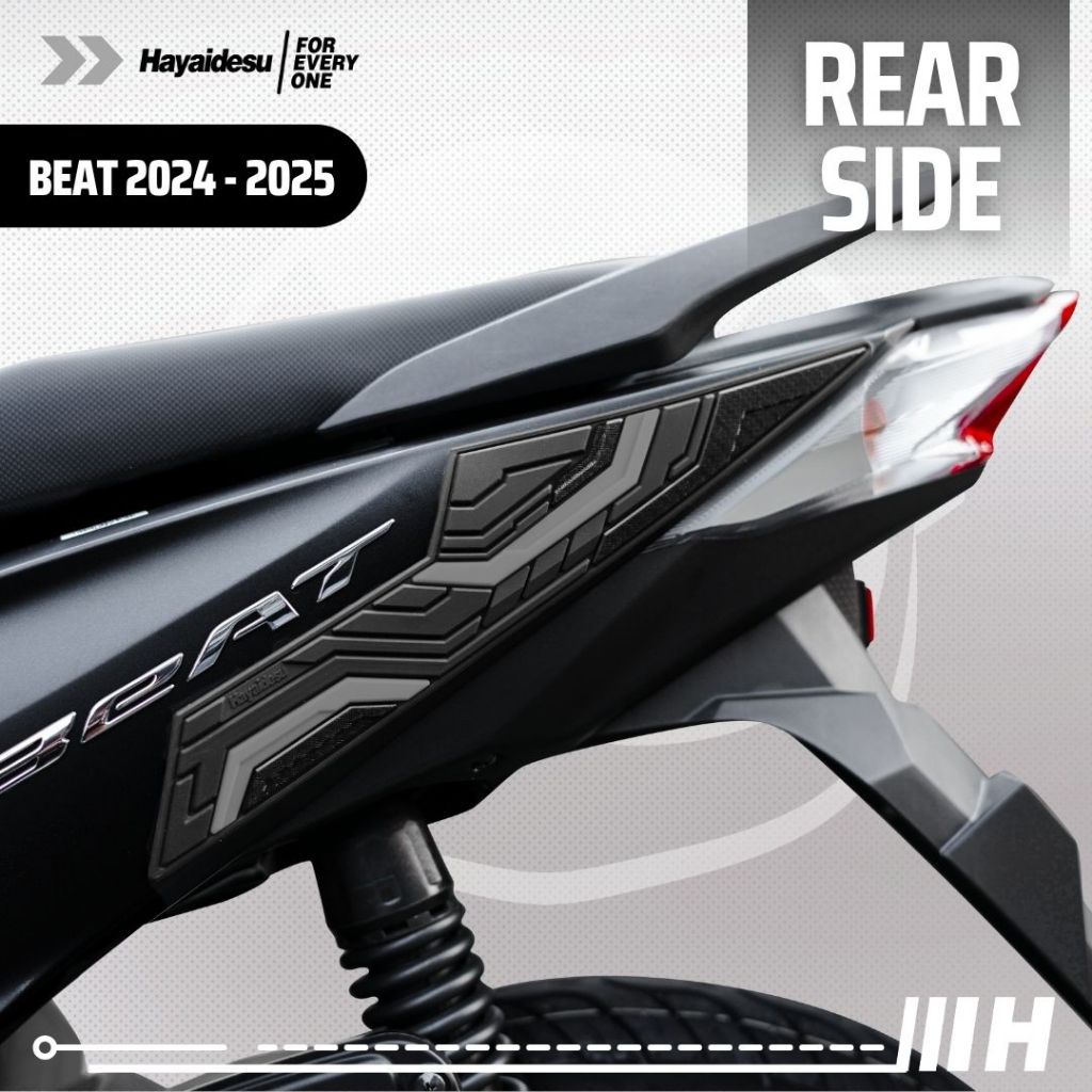 Hayaidesu BEAT (2024 - 2025) Body Protector Rear Side cover