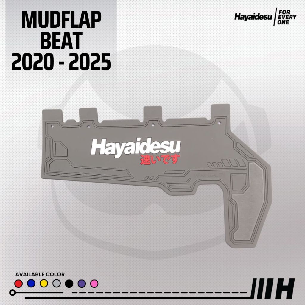 Hayaidesu Honda New BEAT (2020-2025) Mud Flap Penahan Lumpur - Premium