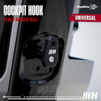 Hayaidesu Cockpit Deck Hook Gantungan Barang Universal CNC