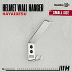 Hayaidesu Helmet Wall Hanger Plat Gantungan Helm Dinding
