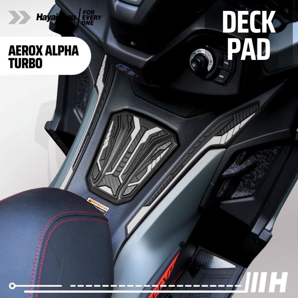 Hayaidesu Yamaha AEROX ALPHA (Standard/Cyber City/Turbo) Body Protector DECK PAD Cover
