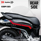 Hayaidesu Scoopy 2025 Body Protector REAR SIDE Cover