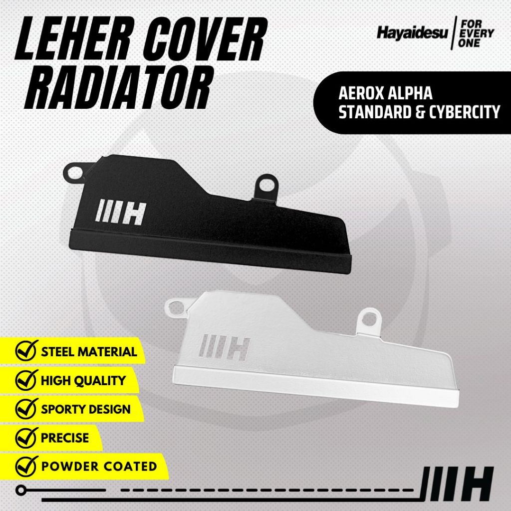 Hayaidesu Yamaha Aerox Alpha Standard & CyberCity Cover Leher Radiator
