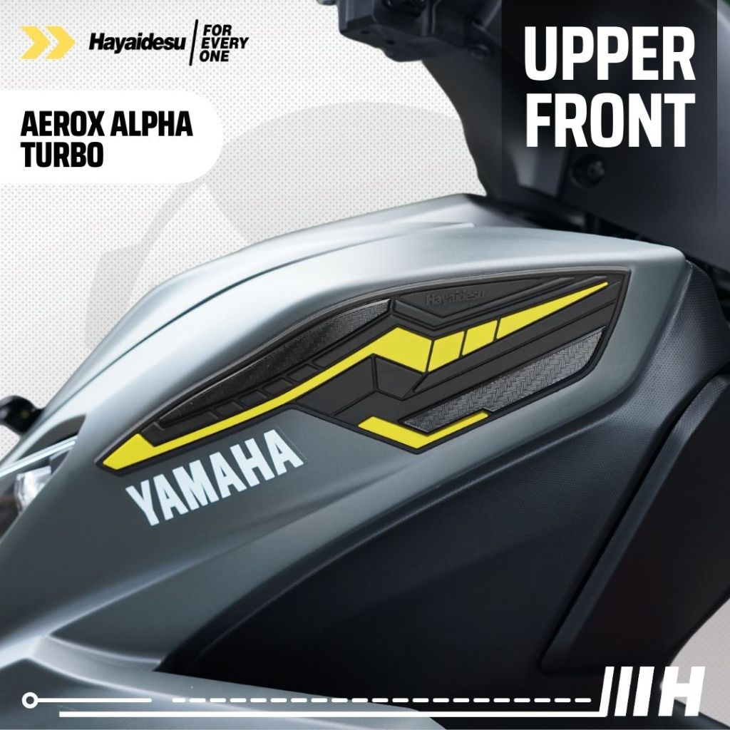 Hayaidesu Yamaha AEROX ALPHA (Standard/Cyber City/Turbo) Body Protector UPPER FRONT Cover