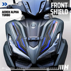 Hayaidesu Yamaha AEROX ALPHA (Standard/Cyber City/Turbo) Body Protector FRONT SHIELD Cover