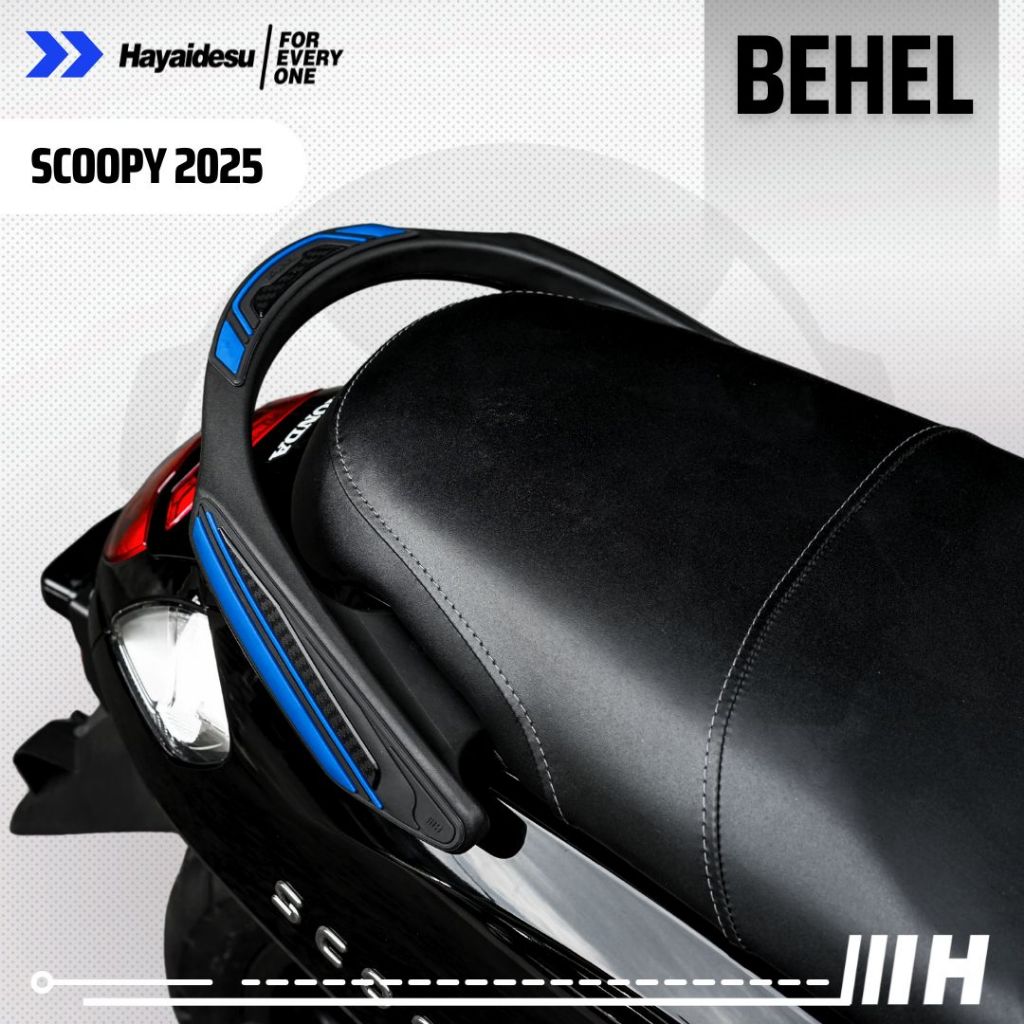 Hayaidesu Scoopy 2025 Body Protector BEHEL Pillion Grip Cover