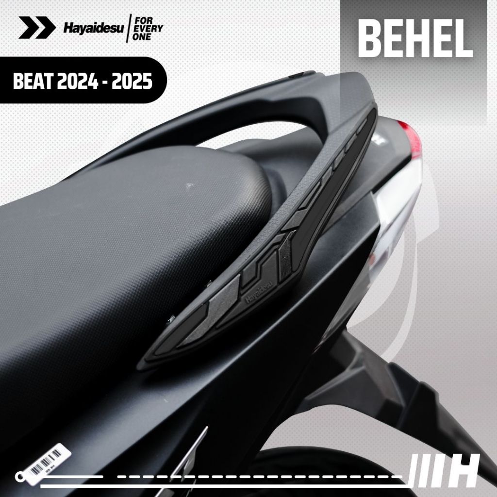 Hayaidesu BEAT (2024-2025) Body Protector Behel Pillion Grip Cover