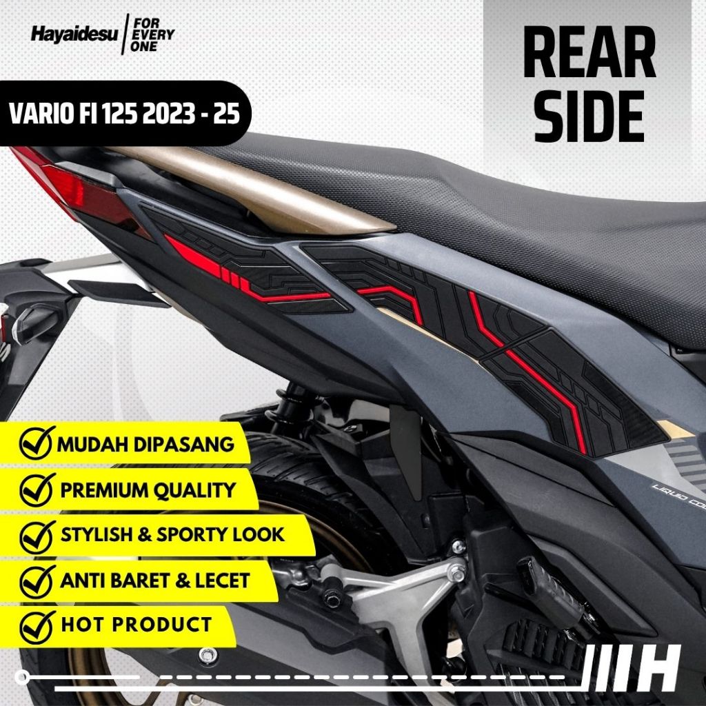 Hayaidesu Vario 125 FI 2023-2025 Body Protector Rear Side Cover