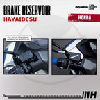 Hayaidesu Brake Reservoir Cover Tutup Tabung Minyak Rem CNC HONDA ADV PCX CBR
