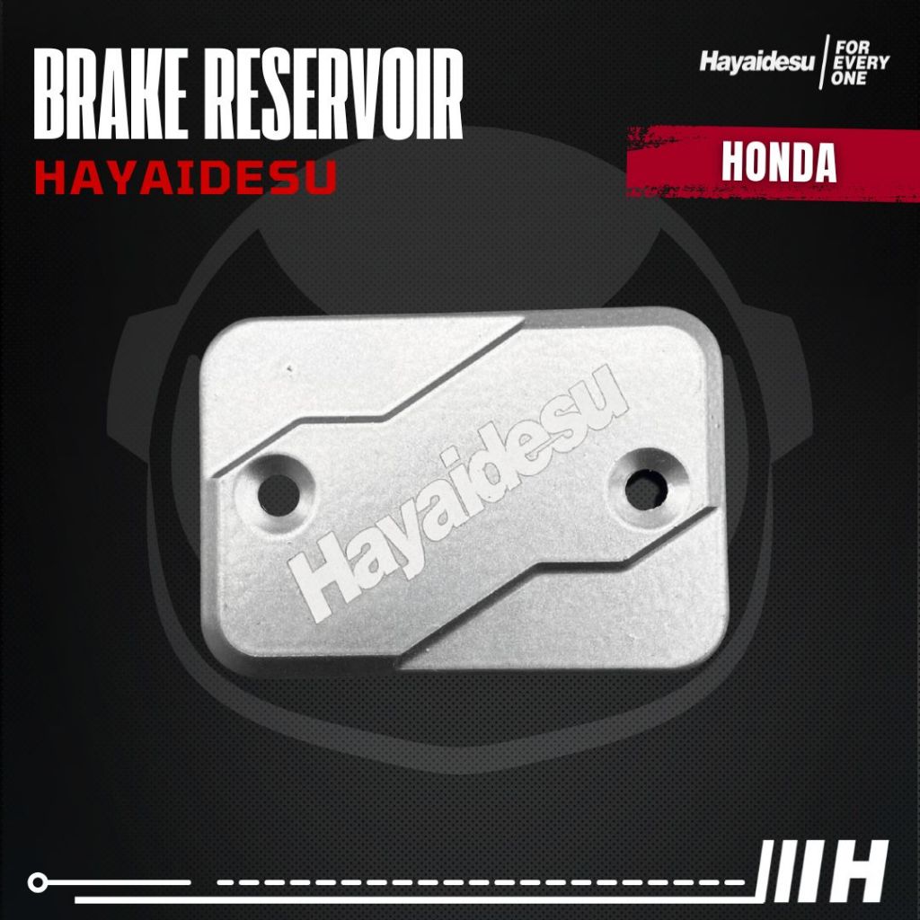 Hayaidesu Brake Reservoir Cover Tutup Tabung Minyak Rem CNC HONDA ADV PCX CBR