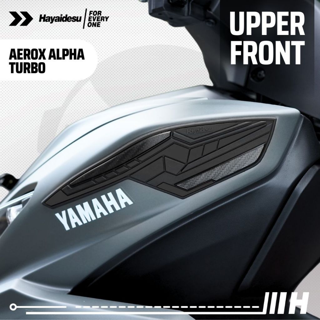 Hayaidesu Yamaha AEROX ALPHA (Standard/Cyber City/Turbo) Body Protector UPPER FRONT Cover