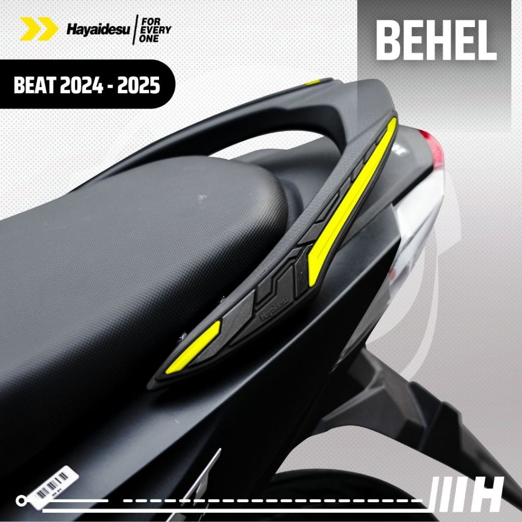 Hayaidesu BEAT (2024-2025) Body Protector Behel Pillion Grip Cover
