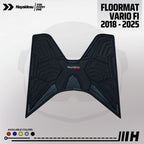 Hayaidesu Floor Mat New Vario 125/150 FI (2018-2025) Led New Karpet Motor - Premium Quality
