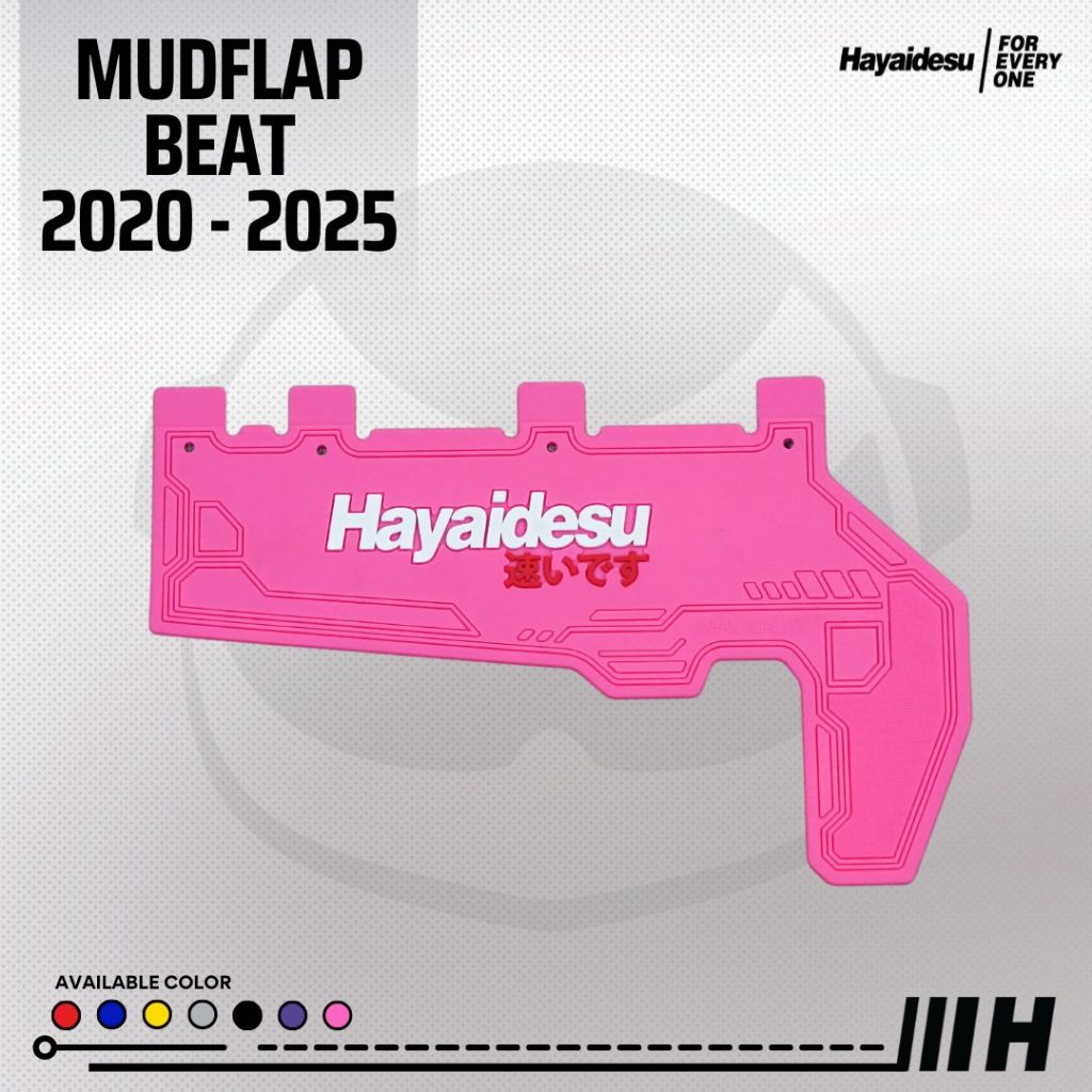Hayaidesu Honda New BEAT (2020-2025) Mud Flap Penahan Lumpur - Premium