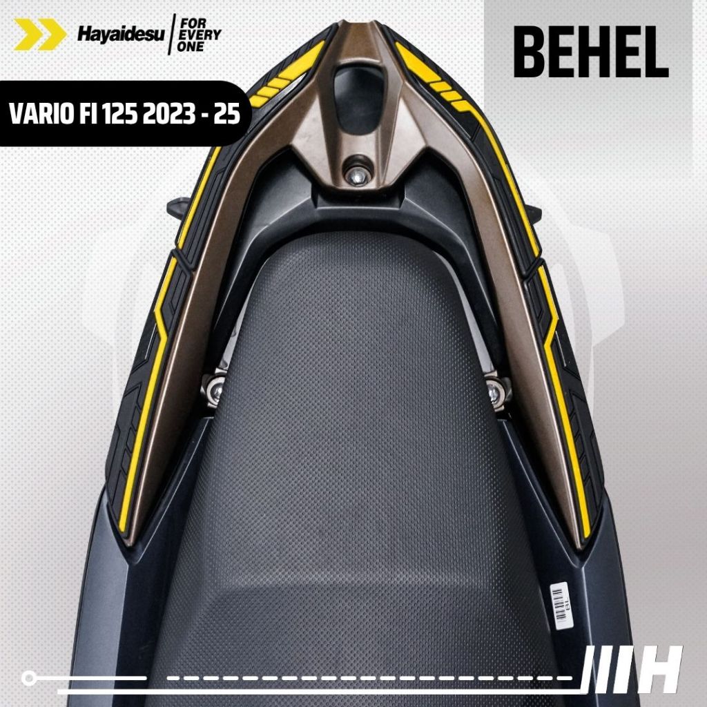 Hayaidesu Vario 125 FI 2023-2025 Body Protector Behel Pilion Grip Cover
