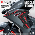 Hayaidesu Yamaha AEROX ALPHA (Standard/Cyber City/Turbo) Body Protector MIDDLE FRONT Cover