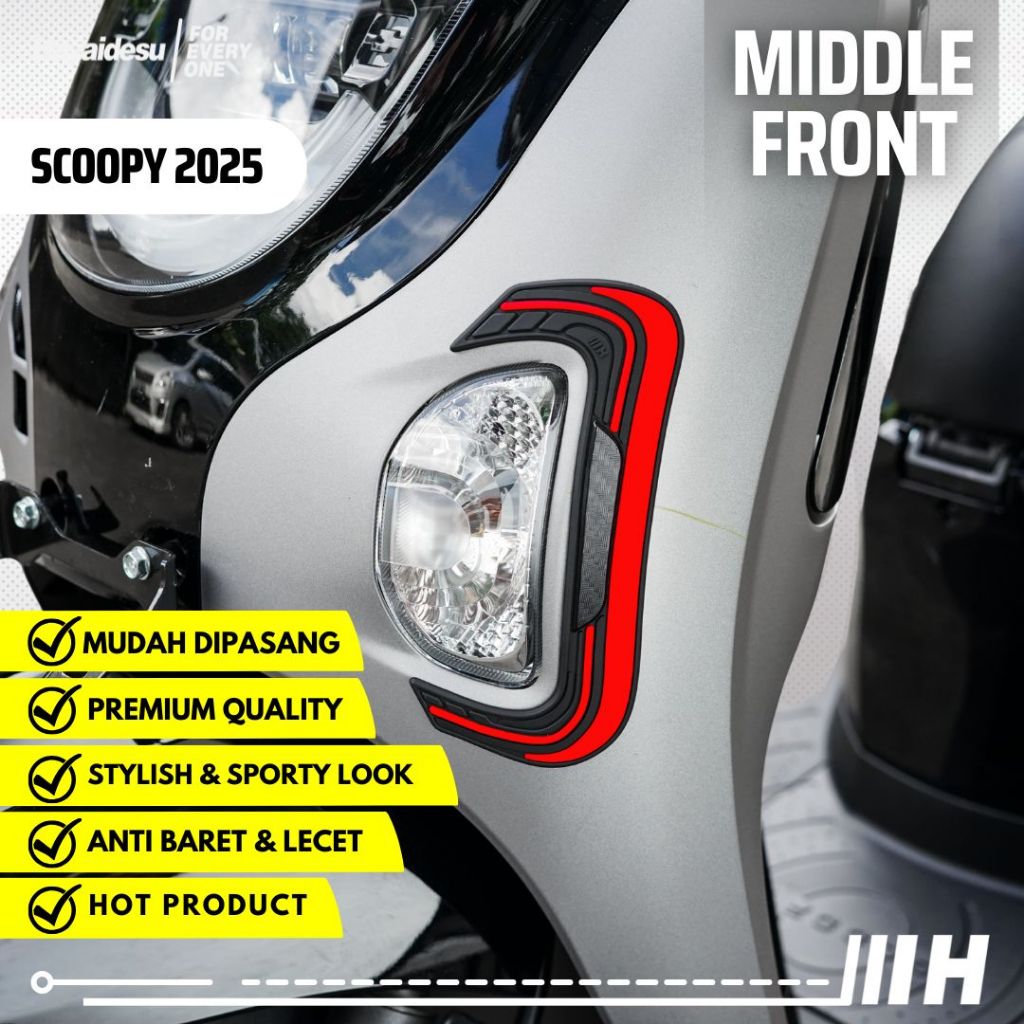 Hayaidesu Scoopy 2025 Body Protector MIDDLE FRONT Cover
