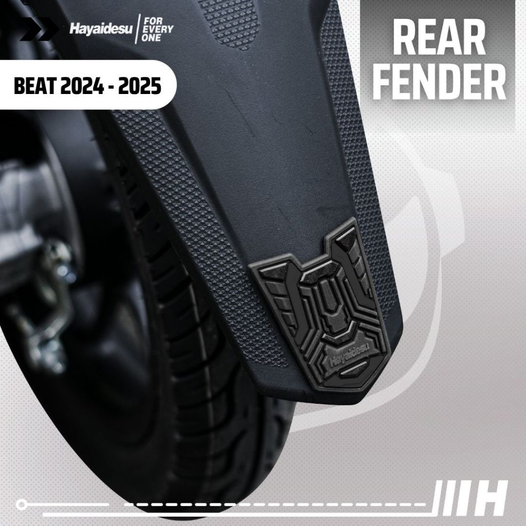 Hayaidesu BEAT (2024 - 2025) Body Protector Rear Fender Cover