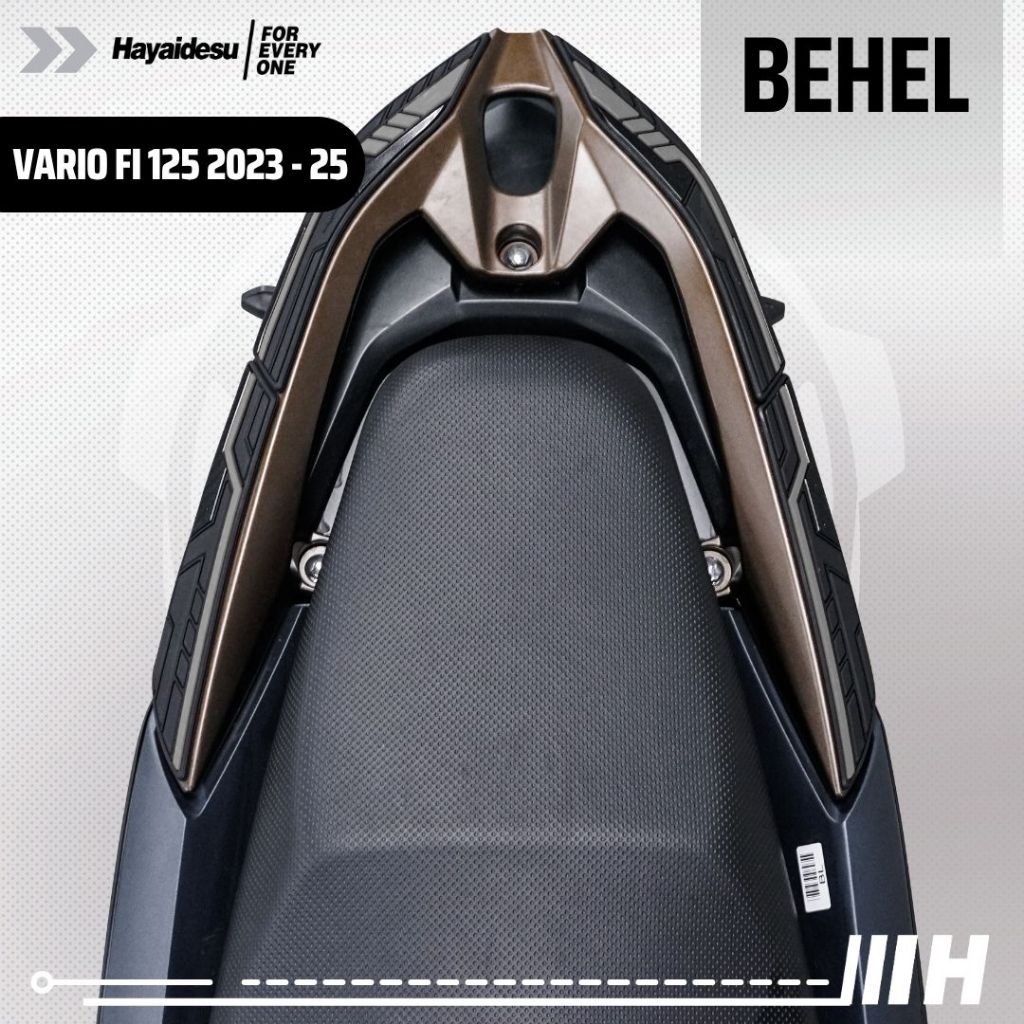 Hayaidesu Vario 125 FI 2023-2025 Body Protector Behel Pilion Grip Cover