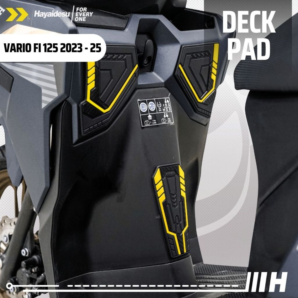 Hayaidesu Vario 125 FI 2023-2025 Body Protector Deck Pad Cover