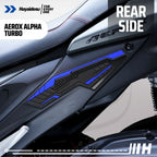 Hayaidesu Yamaha AEROX ALPHA (Standard/Cyber City/Turbo) Body Protector REAR SIDE Cover