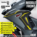 Hayaidesu Yamaha AEROX ALPHA (Standard/Cyber City/Turbo) Body Protector MIDDLE FRONT Cover