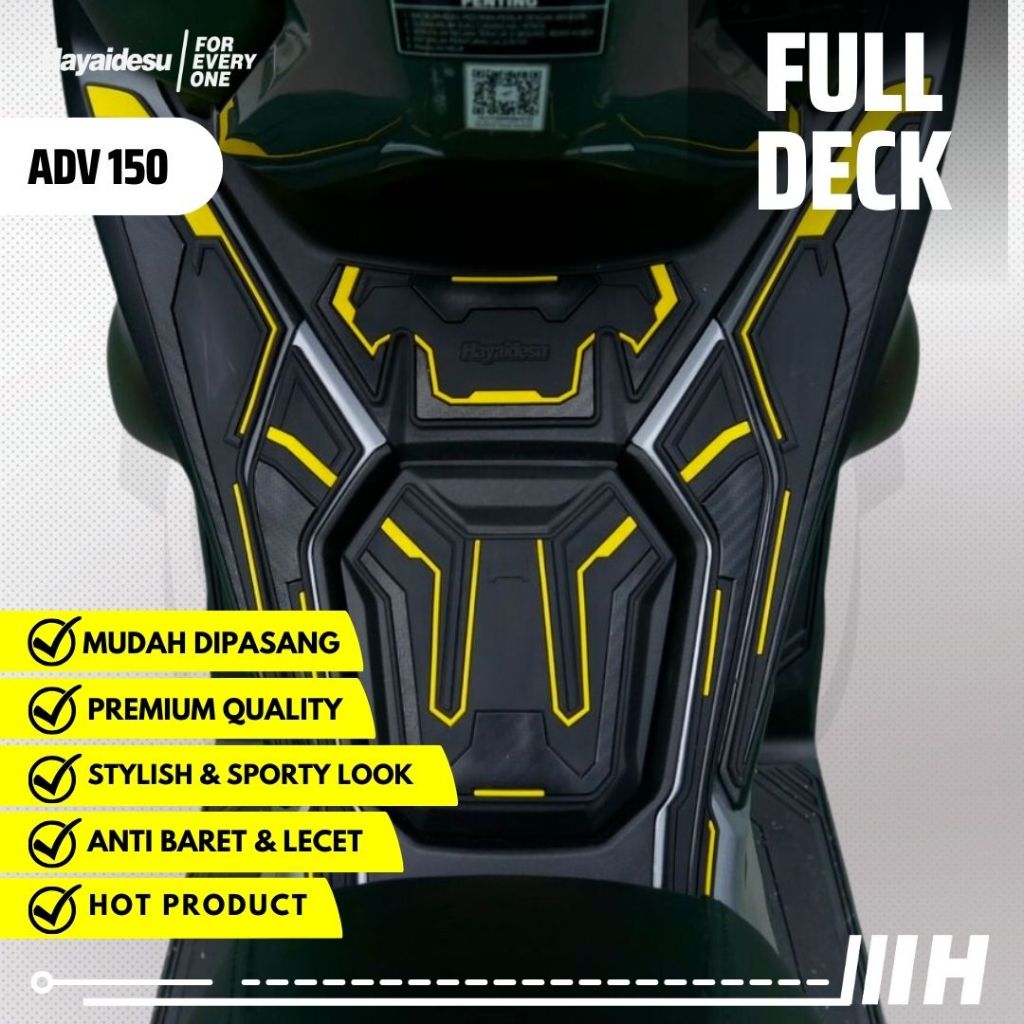 PAKET HEMAT Full Deck ADV 150 Hayaidesu Body Protector Deck Package