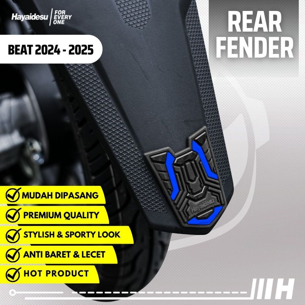 Hayaidesu BEAT (2024 - 2025) Body Protector Rear Fender Cover