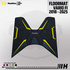 Hayaidesu Floor Mat New Vario 125/150 FI (2018-2025) Led New Karpet Motor - Premium Quality