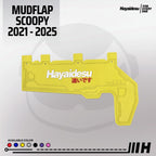 Hayaidesu Mud Flap New SCOOPY (2021-2025) Penahan Lumpur - Premium