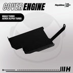 Hayaidesu ENGINE COVER Pelindung Bawah Mesin Motor Yamaha NMAX TURBO & AEROX ALPHA TURBO