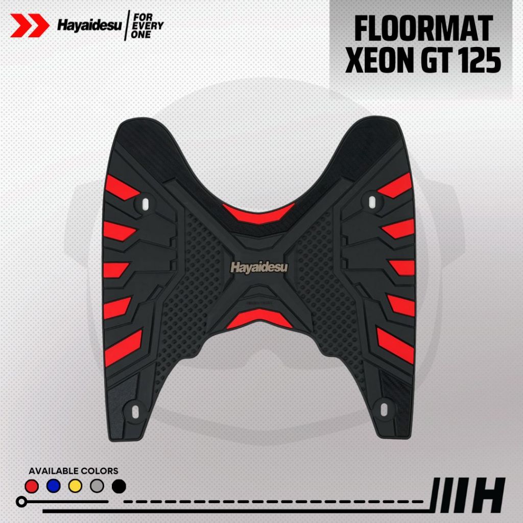 Hayaidesu Karpet Motor Floor Mat Yamaha XEON GT 125 - Premium Quality