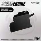 Hayaidesu ENGINE COVER Pelindung Bawah Mesin Motor Yamaha NMAX TURBO & AEROX ALPHA TURBO