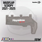 Hayaidesu Mud Flap New SCOOPY (2021-2025) Penahan Lumpur - Premium