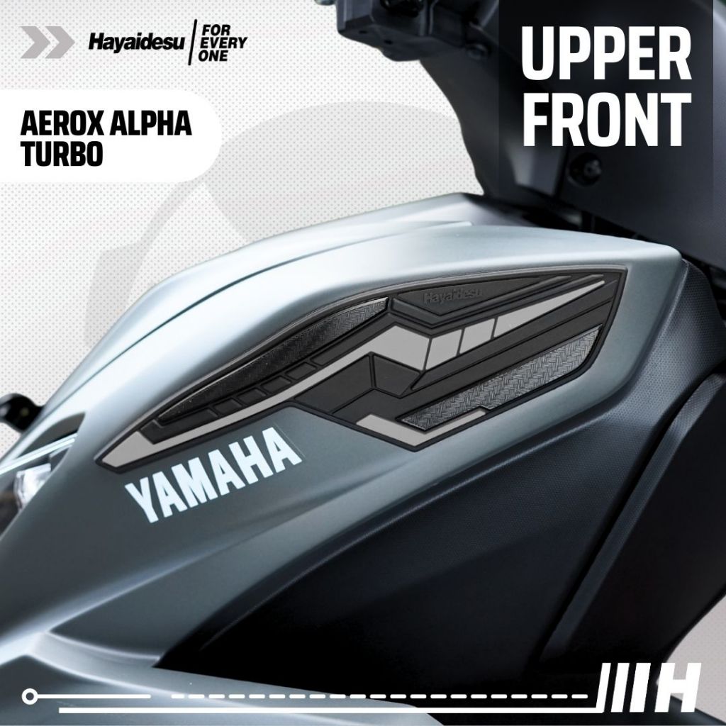Hayaidesu Yamaha AEROX ALPHA (Standard/Cyber City/Turbo) Body Protector UPPER FRONT Cover