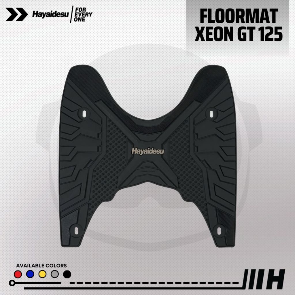 Hayaidesu Karpet Motor Floor Mat Yamaha XEON GT 125 - Premium Quality