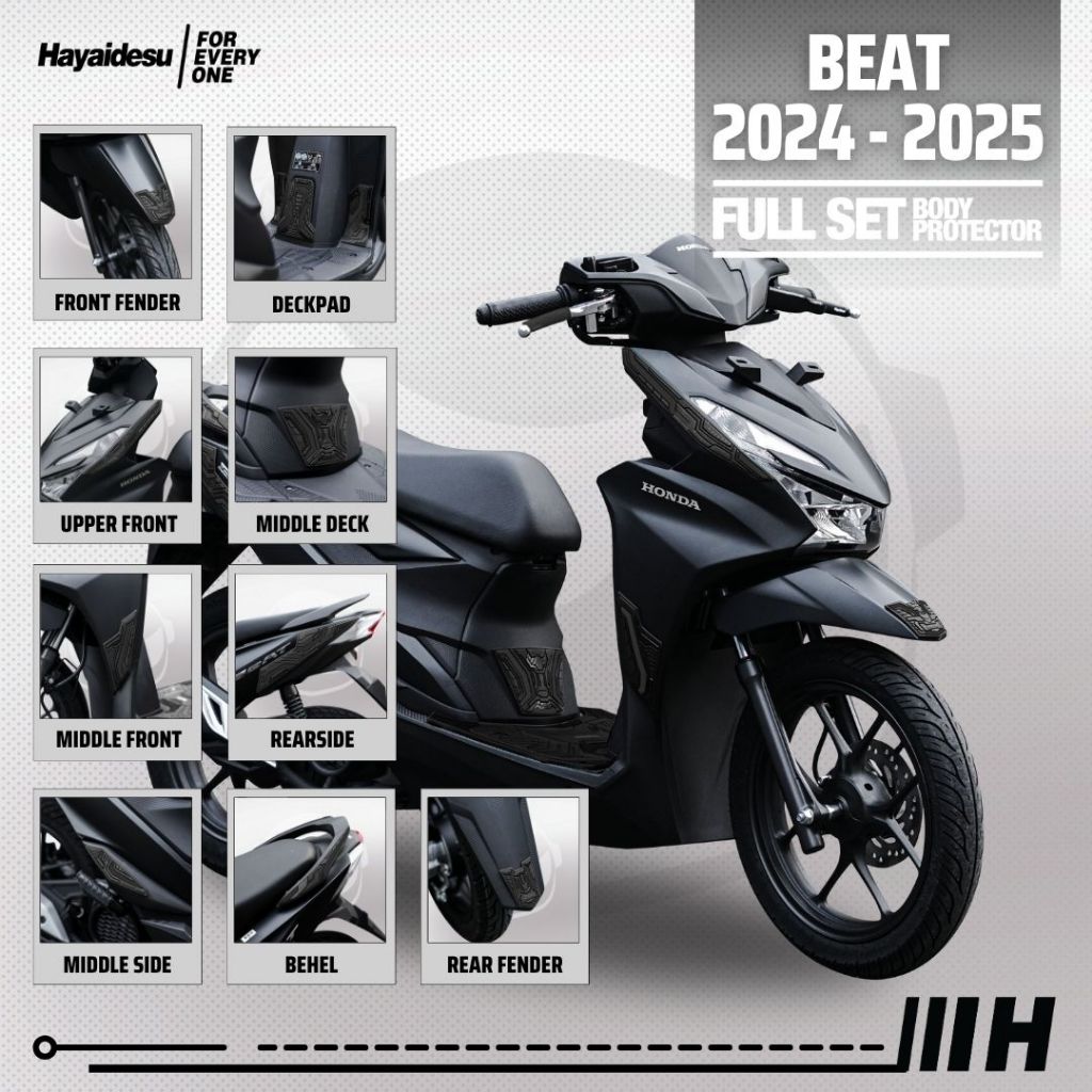 Hayaidesu BEAT (2024 - 2025) Body Protector Full Set Cover