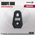 Hayaidesu Cockpit Deck Hook Gantungan Barang Universal CNC