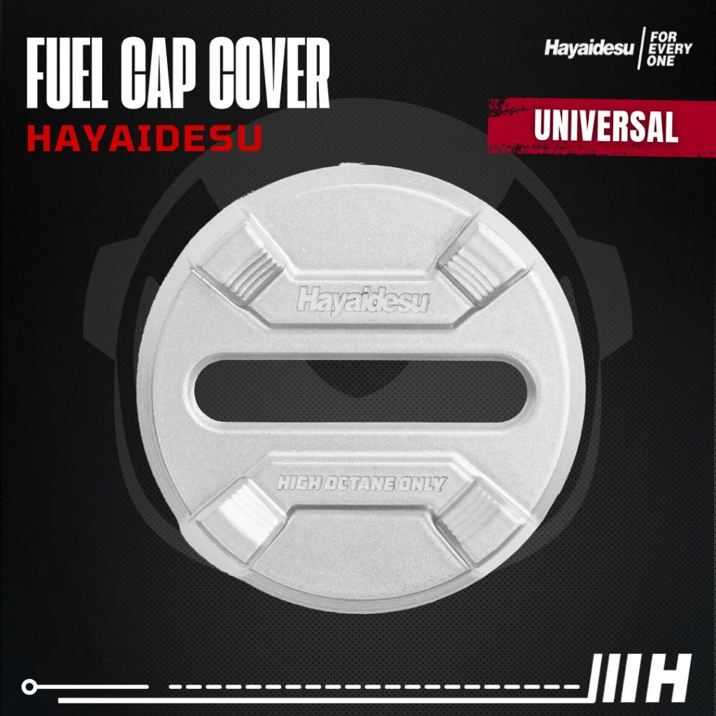 Hayaidesu Fuel Cap Cover Tutup Tanki Universal CNC