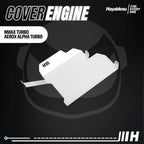 Hayaidesu ENGINE COVER Pelindung Bawah Mesin Motor Yamaha NMAX TURBO & AEROX ALPHA TURBO