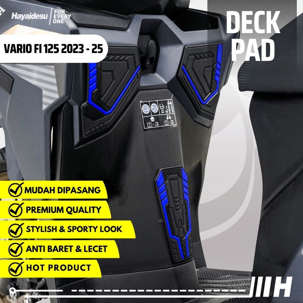 Hayaidesu Vario 125 FI 2023-2025 Body Protector Deck Pad Cover