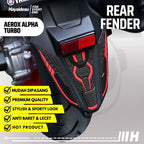 Hayaidesu Yamaha AEROX ALPHA (Standard/Cyber City/Turbo) Body Protector REAR FENDER Cover