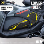 Hayaidesu Yamaha AEROX ALPHA (Standard/Cyber City/Turbo) Body Protector LOWER DECK Cover