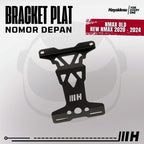 Hayaidesu Bracket Plate Number Depan Yamaha NMAX OLD & New NMAX - Dudukan Plat Nomor Depan