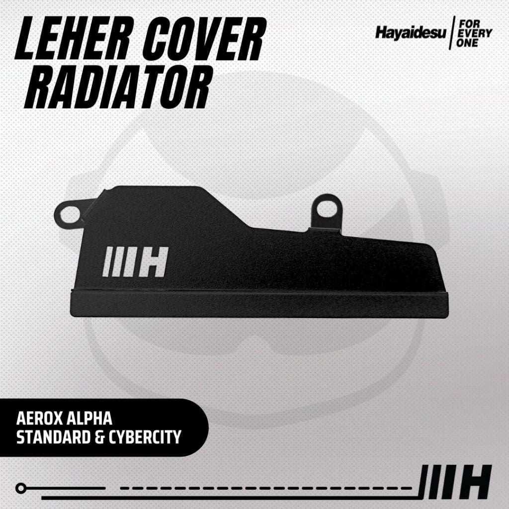 Hayaidesu Yamaha Aerox Alpha Standard & CyberCity Cover Leher Radiator