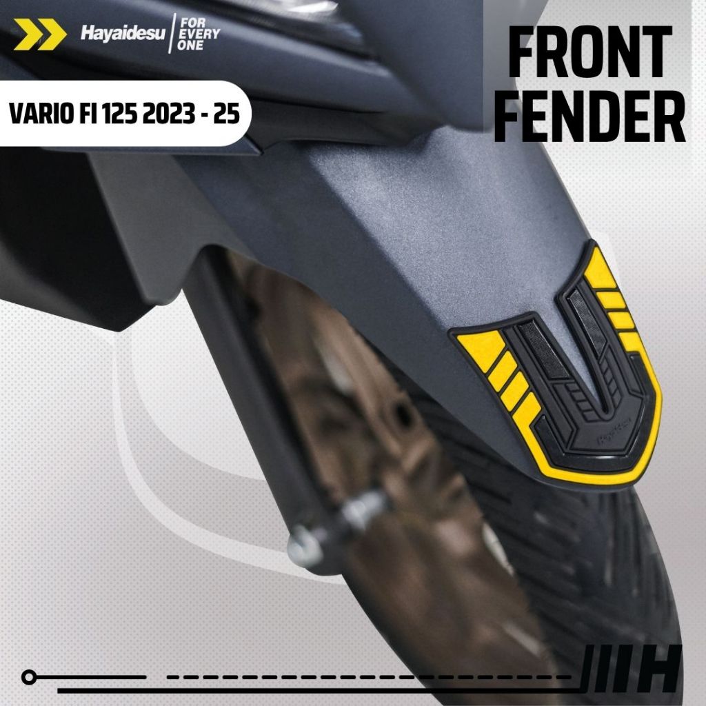Hayaidesu Vario 125 FI 2023-2025 Body Protector Front Fender Cover